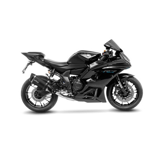 Ligne complète LEOVINCE SBK FACTORY S BLACK inox - carbone - YAMAHA 700 YZF-R7 2021 - 2024