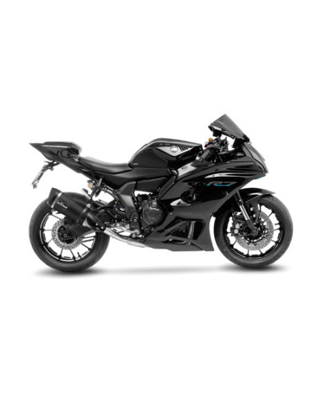 Ligne complète LEOVINCE SBK FACTORY S BLACK inox - carbone - YAMAHA 700 YZF-R7 2021 - 2024
