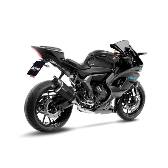 Ligne complète LEOVINCE SBK FACTORY S BLACK inox - carbone - YAMAHA 700 YZF-R7 2021 - 2024