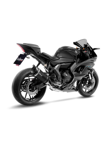 Ligne complète LEOVINCE SBK FACTORY S BLACK inox - carbone - YAMAHA 700 YZF-R7 2021 - 2024