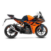 Silencieux LEOVINCE SBK LV PRO inox - carbone - KTM 125 RC 2022 - 2023 - 390 RC 2022 - 2023