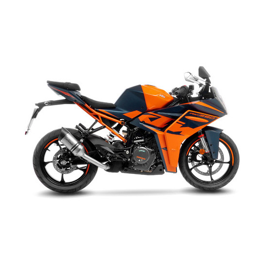 Silencieux LEOVINCE SBK LV PRO inox - carbone - KTM 125 RC 2022 - 2023 - 390 RC 2022 - 2023