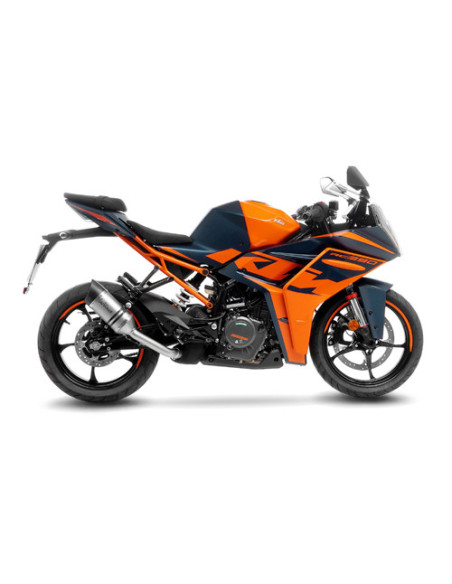 Silencieux LEOVINCE SBK LV PRO inox - carbone - KTM 125 RC 2022 - 2023 - 390 RC 2022 - 2023