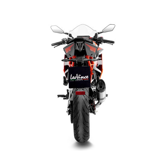 Silencieux LEOVINCE SBK LV PRO inox - carbone - KTM 125 RC 2022 - 2023 - 390 RC 2022 - 2023