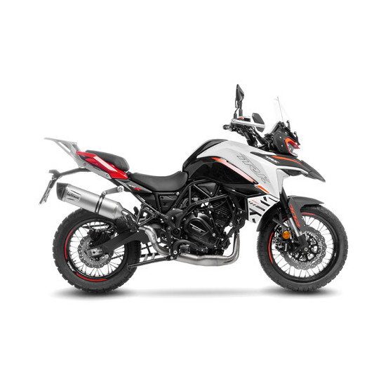 Silencieux LEOVINCE SBK LV ONE EVO inox - carbone - BENELLI 700 TRK 702 / 702X 2023 - 2024