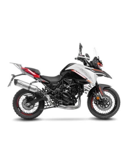 Silencieux LEOVINCE SBK LV ONE EVO inox - carbone - BENELLI 700 TRK 702 / 702X 2023 - 2024