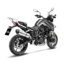 Silencieux LEOVINCE SBK LV ONE EVO inox - carbone - BENELLI 700 TRK 702 / 702X 2023 - 2024 2