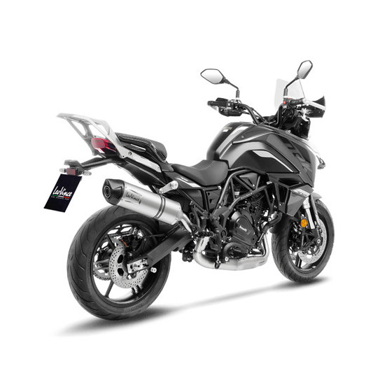 Silencieux LEOVINCE SBK LV ONE EVO inox - carbone - BENELLI 700 TRK 702 / 702X 2023 - 2024
