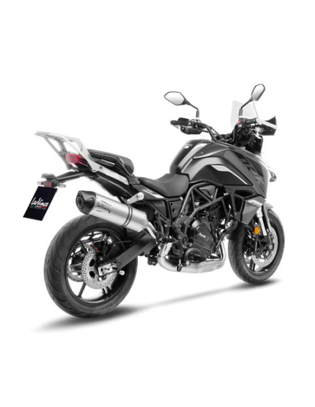 Silencieux LEOVINCE SBK LV ONE EVO inox - carbone - BENELLI 700 TRK 702 / 702X 2023 - 2024