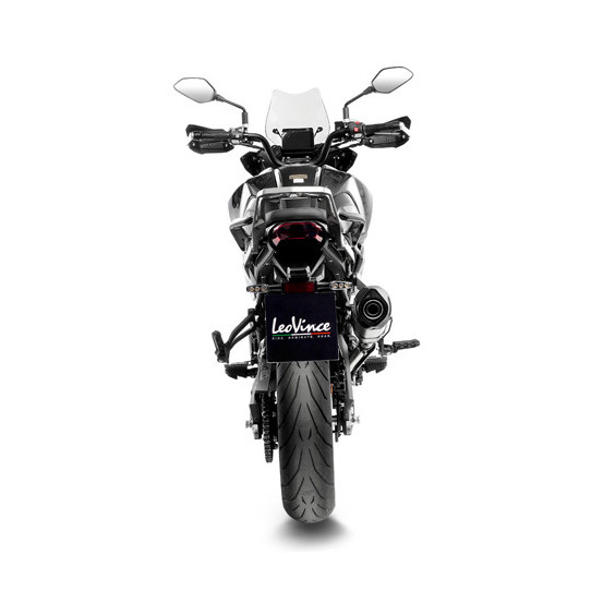 Silencieux LEOVINCE SBK LV ONE EVO inox - carbone - BENELLI 700 TRK 702 / 702X 2023 - 2024