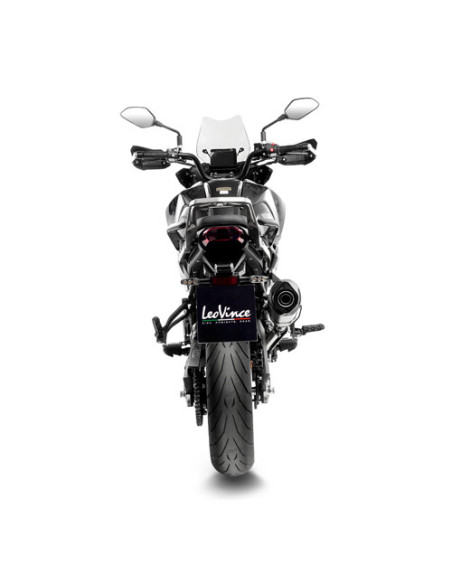 Silencieux LEOVINCE SBK LV ONE EVO inox - carbone - BENELLI 700 TRK 702 / 702X 2023 - 2024