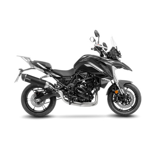 Silencieux LEOVINCE SBK LV ONE EVO BLACK inox - carbone - BENELLI 700 TRK 702 / 702X 2023 - 2024