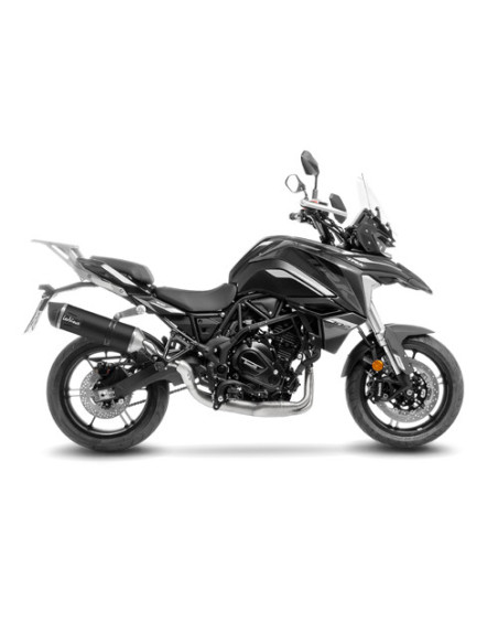 Silencieux LEOVINCE SBK LV ONE EVO BLACK inox - carbone - BENELLI 700 TRK 702 / 702X 2023 - 2024