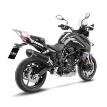 Silencieux LEOVINCE SBK LV ONE EVO BLACK inox - carbone - BENELLI 700 TRK 702 / 702X 2023 - 2024 2