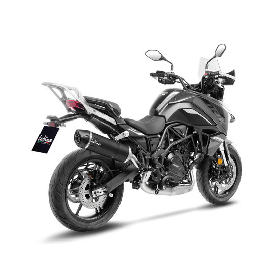 Silencieux LEOVINCE SBK LV ONE EVO BLACK inox - carbone - BENELLI 700 TRK 702 / 702X 2023 - 2024