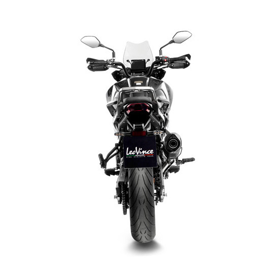 Silencieux LEOVINCE SBK LV ONE EVO BLACK inox - carbone - BENELLI 700 TRK 702 / 702X 2023 - 2024