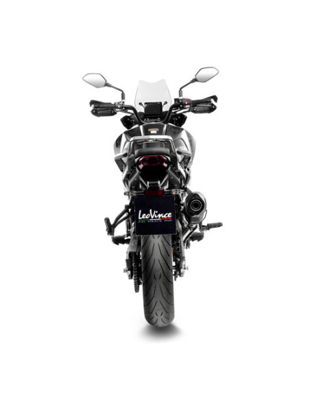 Silencieux LEOVINCE SBK LV ONE EVO BLACK inox - carbone - BENELLI 700 TRK 702 / 702X 2023 - 2024