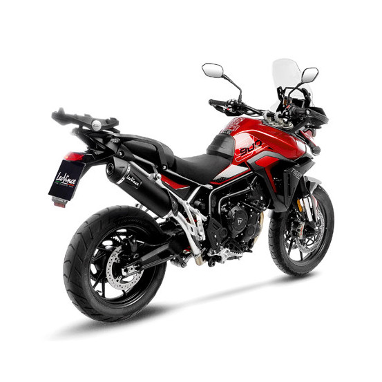 Silencieux LEOVINCE SBK LV ONE EVO BLACK inox - carbone - TRIUMPH 900 TIGER GT / GT PRO / RALLY PRO 2024 - 2025