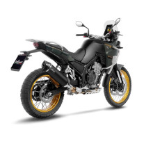 Silencieux LEOVINCE SBK LV ONE EVO BLACK inox - carbone - KOVE 800 X PRO / ADV / RALLY 2024 - 2025 2
