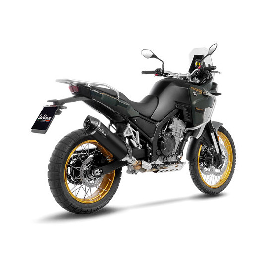 Silencieux LEOVINCE SBK LV ONE EVO BLACK inox - carbone - KOVE 800 X PRO / ADV / RALLY 2024 - 2025