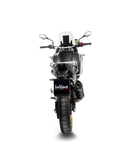 Silencieux LEOVINCE SBK LV ONE EVO BLACK inox - carbone - KOVE 800 X PRO / ADV / RALLY 2024 - 2025