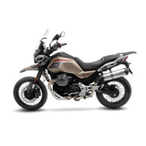 Silencieux LEOVINCE SBK LV ONE EVO inox - carbone - MOTO GUZZI 850 V85 TT 2019 - 2025