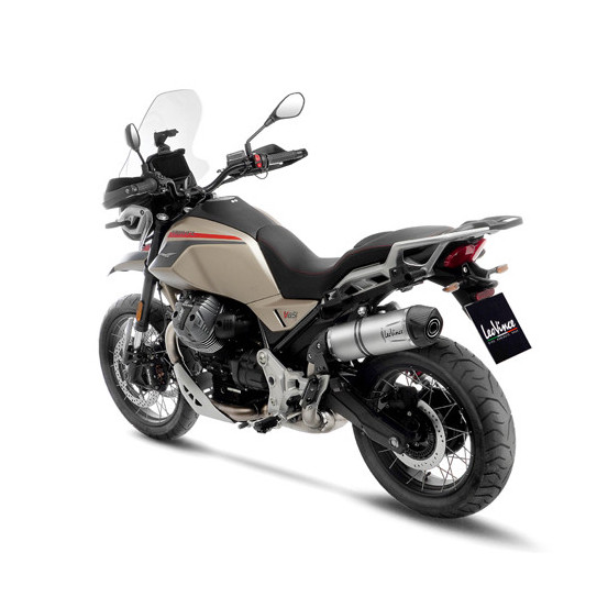 Silencieux LEOVINCE SBK LV ONE EVO inox - carbone - MOTO GUZZI 850 V85 TT 2019 - 2025