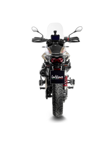 Silencieux LEOVINCE SBK LV ONE EVO inox - carbone - MOTO GUZZI 850 V85 TT 2019 - 2025