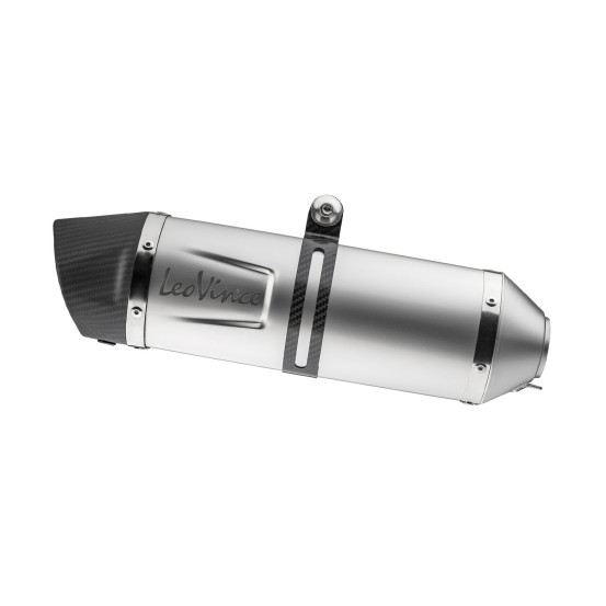 Silencieux LEOVINCE SBK LV ONE EVO inox - carbone - MOTO GUZZI 850 V85 TT 2019 - 2025