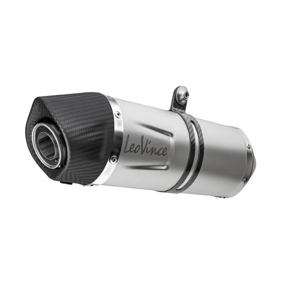 Silencieux LEOVINCE SBK LV ONE EVO inox - carbone - MOTO GUZZI 850 V85 TT 2019 - 2025
