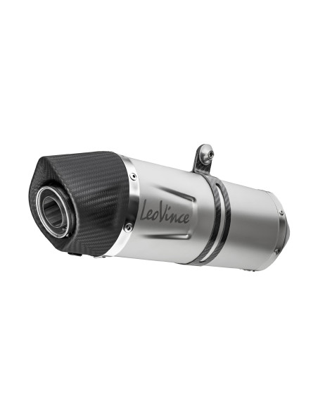 Silencieux LEOVINCE SBK LV ONE EVO inox - carbone - MOTO GUZZI 850 V85 TT 2019 - 2025