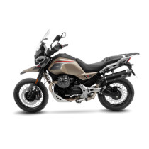 Silencieux LEOVINCE SBK LV ONE EVO BLACK inox - carbone - MOTO GUZZI 850 V85 TT 2019 - 2025