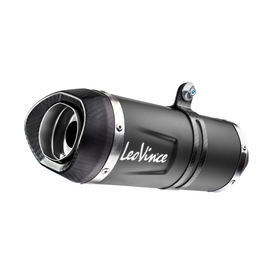 Silencieux LEOVINCE SBK LV ONE EVO BLACK inox - carbone - MOTO GUZZI 850 V85 TT 2019 - 2025