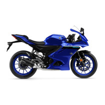 Silencieux LEOVINCE SBK LV ONE EVO BLACK inox - carbone - YAMAHA 125 MT-125 2021-25 - 125 XSR 2021-25 - 125 YZF-R 2021-25