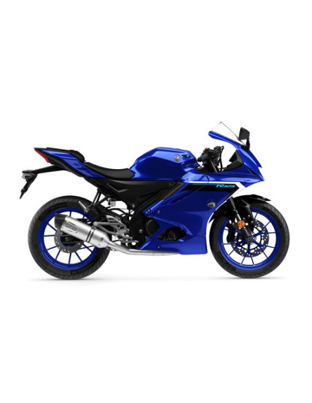 Silencieux LEOVINCE SBK LV ONE EVO inox - carbone - YAMAHA 125 MT-125 2021-25 - 125 XSR 2021-25 - 125 YZF-R 2021-25