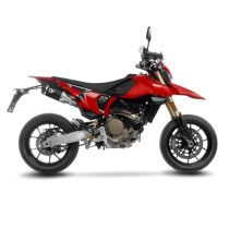 Silencieux LEOVINCE SBK LV PRO Black Edition inox - carbone - DUCATI 698 HYPERMOTARD MONO / RVE 2024 - 2025