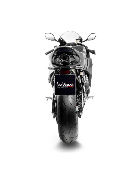 Silencieux LEOVINCE SBK LV ONE EVO inox - carbone - HONDA 600 CBR 600 RR 2024 - 2025