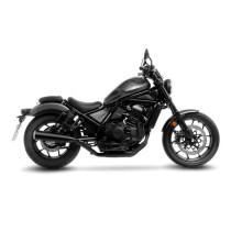 Silencieux LEOVINCE CLASSIC RACER BLACK inox - HONDA 1100 CMX REBEL 2021 - 2024