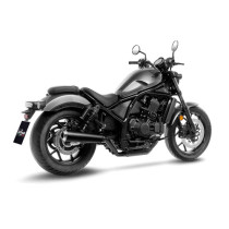 Silencieux LEOVINCE CLASSIC RACER BLACK inox - HONDA 1100 CMX REBEL 2021 - 2024 2
