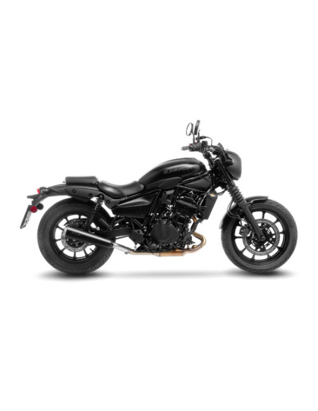 Silencieux LEOVINCE CLASSIC RACER BLACK inox - KAWASAKI 500 ELIMINATOR / SE 2024 - 2025