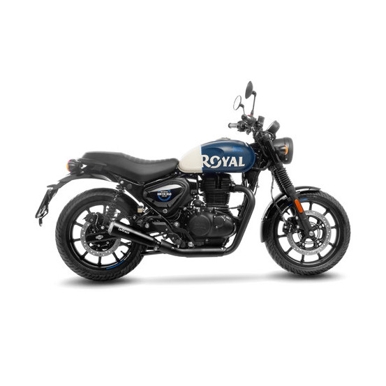 Silencieux LEOVINCE SBK GP ONE inox - ROYAL ENFIELD 350 HUNTER 2022 - 2024
