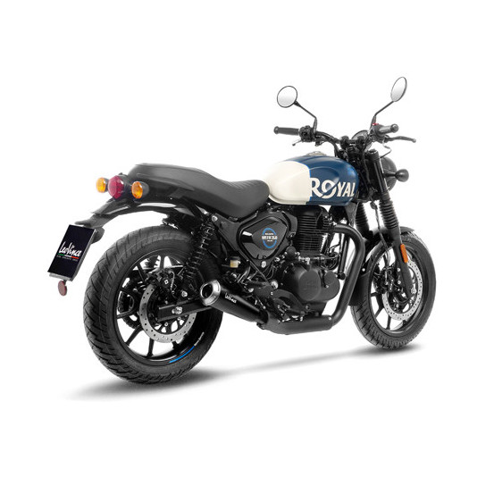 Silencieux LEOVINCE SBK GP ONE inox - ROYAL ENFIELD 350 HUNTER 2022 - 2024