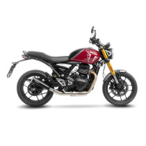 Silencieux LEOVINCE SBK GP ONE inox - TRIUMPH 400 SPEED 2024 - 2025 / 400 SCRAMBLER X 2024 - 2025