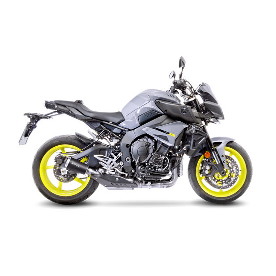 Silencieux LEOVINCE SBK LV-10 BLACK inox - YAMAHA 1000 MT-10 / FZ-10 / SP 2016 - 2020 + 2022 - 2024