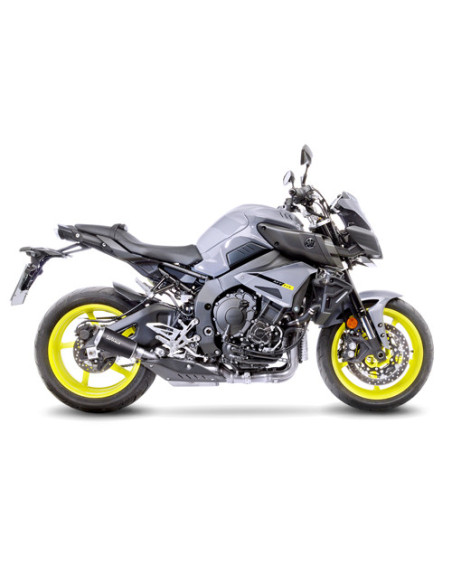 Silencieux LEOVINCE SBK LV-10 BLACK inox - YAMAHA 1000 MT-10 / FZ-10 / SP 2016 - 2020 + 2022 - 2024