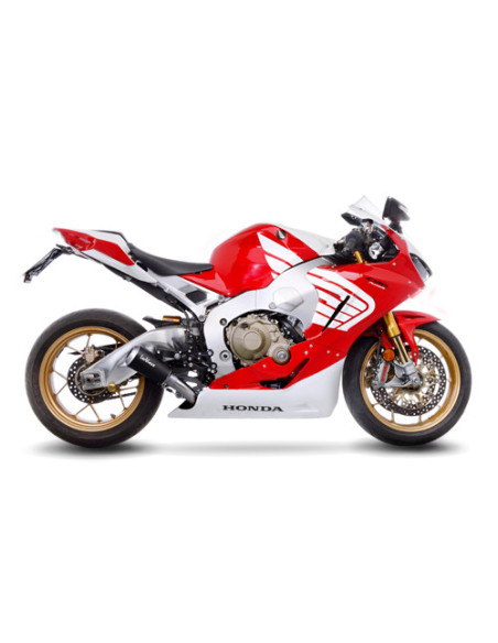 Silencieux LEOVINCE SBK LV-10 BLACK inox - HONDA 1000 CBR RR FIREBLADE / SP / SP2 2017 - 2019