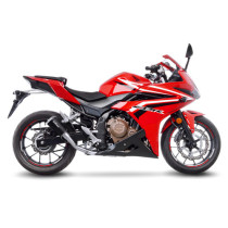 Silencieux LEOVINCE SBK LV-10 BLACK inox - HONDA 500 CB F 2016 - 2018 / 500 CB X 2017 - 2018 / 500 CBR R 2016 - 2018