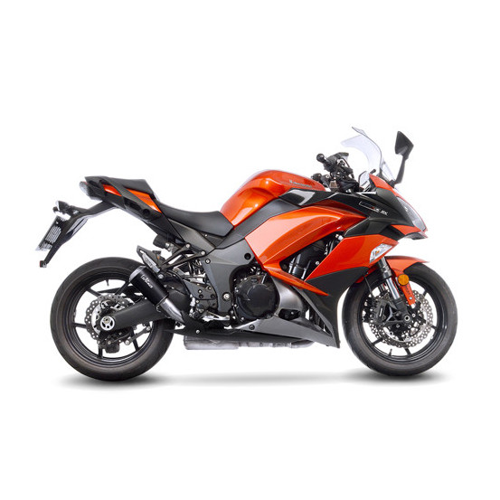 Silencieux LEOVINCE SBK LV-10 BLACK inox - KAWASAKI 1000 Z 2010 - 2016 / 1000 Z 2017 - 2020 / 1000 Z SX 2010 - 2016