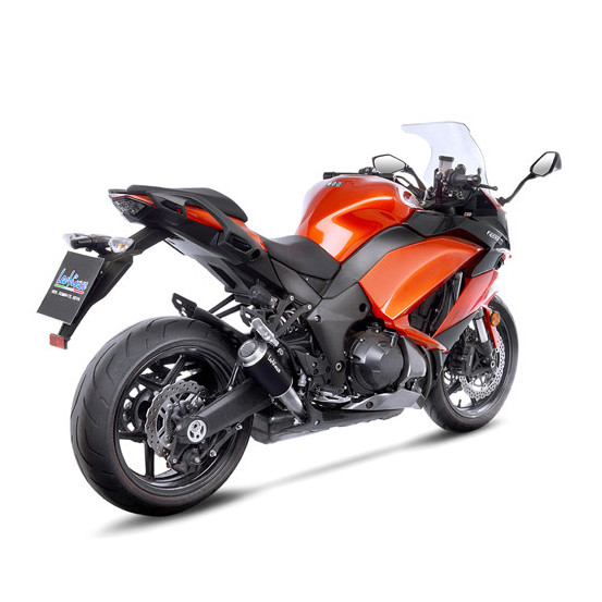 Silencieux LEOVINCE SBK LV-10 BLACK inox - KAWASAKI 1000 Z 2010 - 2016 / 1000 Z 2017 - 2020 / 1000 Z SX 2010 - 2016