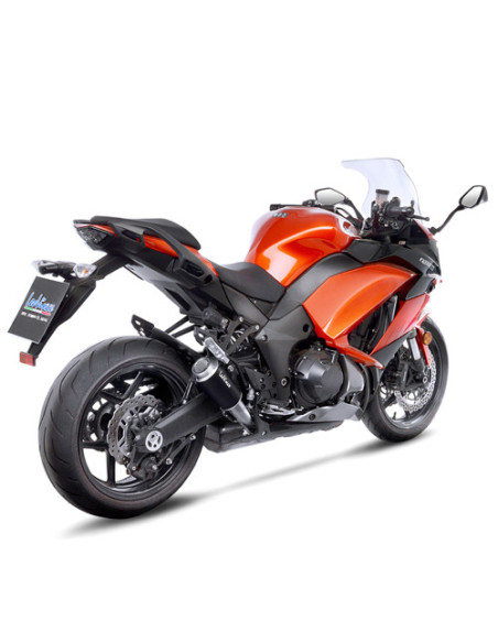 Silencieux LEOVINCE SBK LV-10 BLACK inox - KAWASAKI 1000 Z 2010 - 2016 / 1000 Z 2017 - 2020 / 1000 Z SX 2010 - 2016